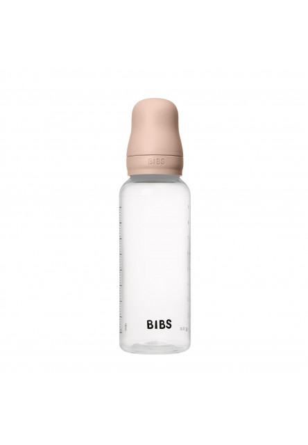Antikoliková fľaša s kaučukovým cumlíkom 270ml (Ivory)