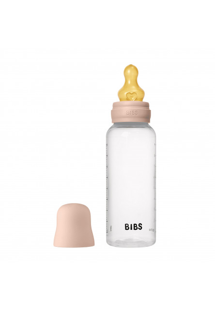 Antikoliková fľaša s kaučukovým cumlíkom 270ml (Ivory)
