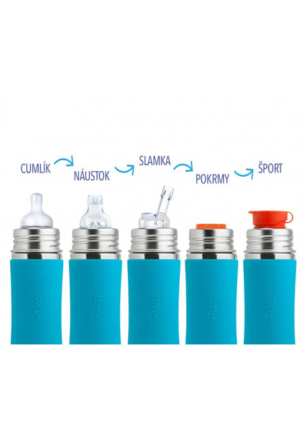 Pura dojčenská TERMO fľaša 260ml (Moss)