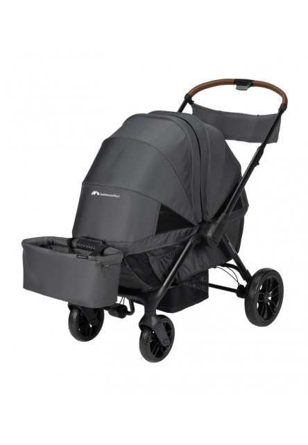 Kočárek pro dvě děti Helios Mineral Graphite