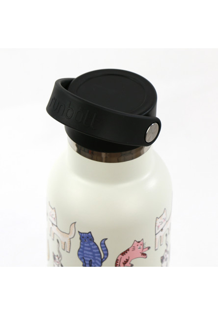 Termoláhev 600 ml Cats White