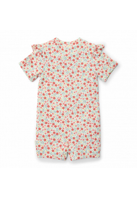 Plavky krátký rukáv Sunny Flowers vel. 74/80
