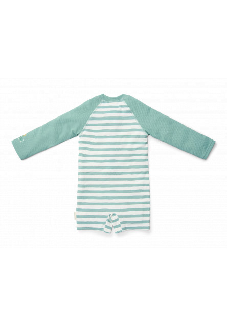 Plavky dlouhý rukáv Stripes Surf Blue vel. 74/80