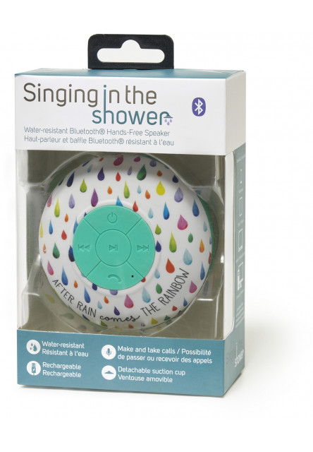 Vodeodolný bezdrôtový reproduktor Legami Singing In The Shower - After Rain
