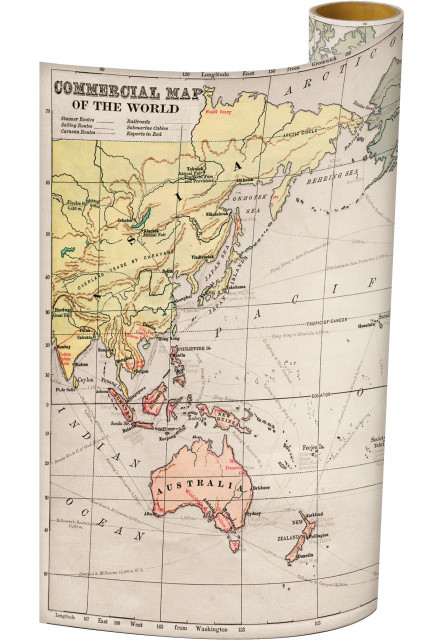 Darčekový baliaci papier Legami - Map