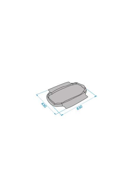 Iora postýlka přenosná Essential Grey