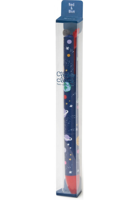 Dvojfarebná pera Legami Click&Clack Two Color Pen-Space