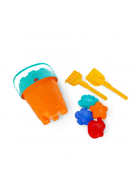 Detská sada na hranie s pieskom Legami Bucket And Sand Mould Set - Beach Toys