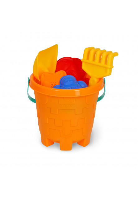Detská sada na hranie s pieskom Legami Bucket And Sand Mould Set - Beach Toys