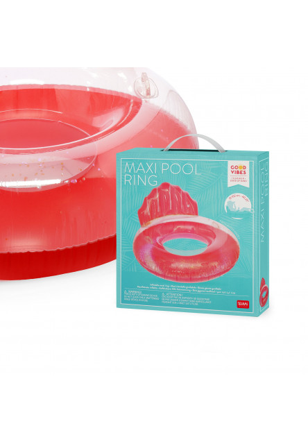 Nafukovací kruh Legami Maxi Pool Ring - Seashell
