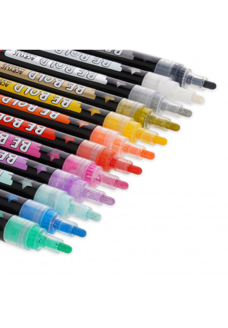 Akrylové fixky Legami Acrylic Marker - Be Bold - Black