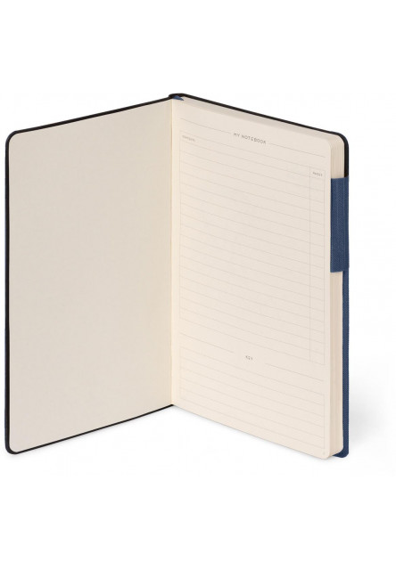 Zápisník Legami My Notebook - Medium Plain - Galactic Blue