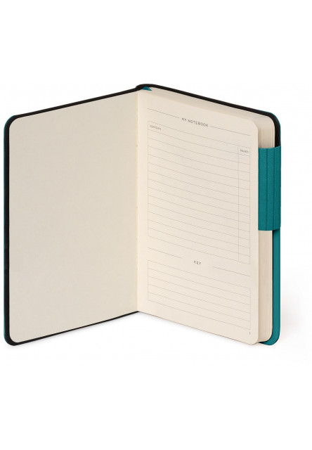 Zápisník Legami Plain Notebook - My Notebook - Small - Malachite Green
