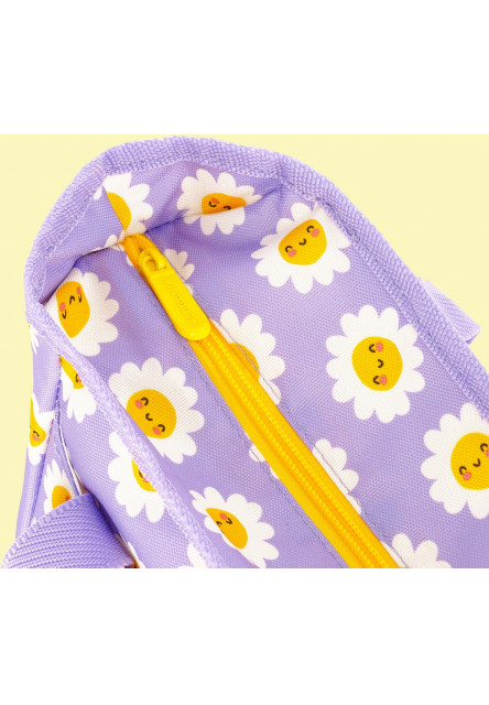 Veľká taška na desiatu Legami Lunch Bag 10.8 L - Daisy