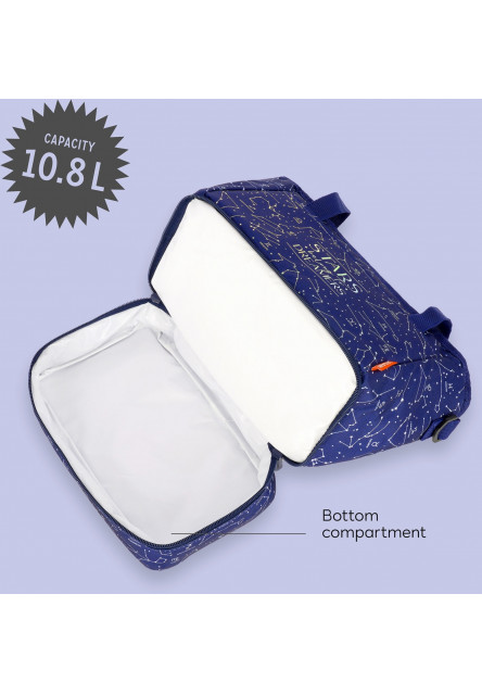 Veľká taška na desiatu Legami Lunch Bag 10.8 L - Stars