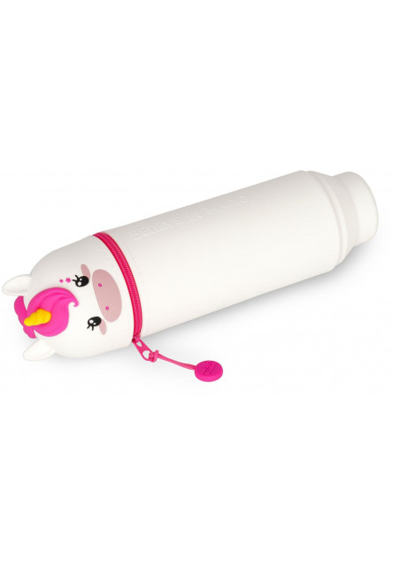 Peračník Legami 2-In-1 Silicone Pencil Case - Kawaii - Unicorn