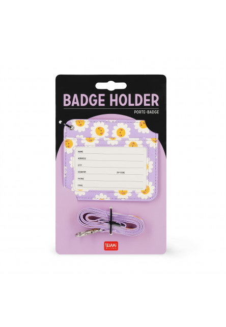 Puzdro na karty Legami Badge Holder - Daisy