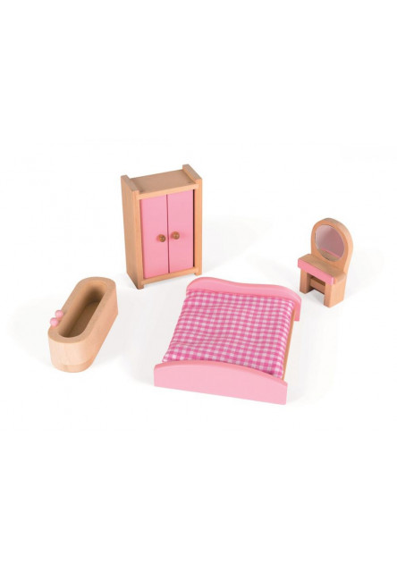 Dřevěný domeček pro panenky Mademoiselle