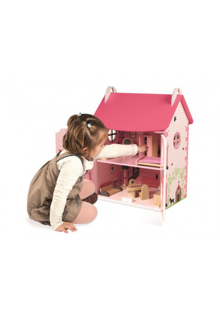 Dřevěný domeček pro panenky Mademoiselle