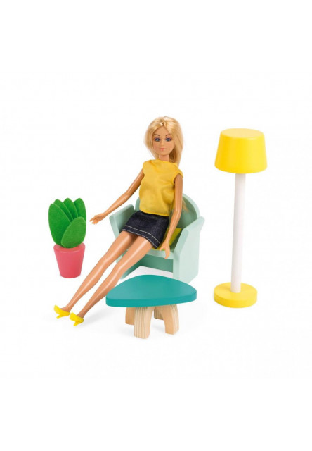 Happy Day Dřevěný domeček pro panenky Barbie