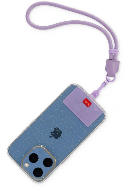 Šnúrka na telefón Legami Smartphone Lanyard - Always Together - Wrist - Lilac
