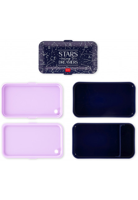 Škatuľka na desiatu Legami Lunch Box 1200 Ml - Stars