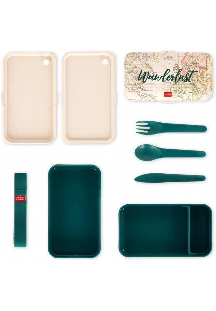 Škatuľka na desiatu Legami Lunch Box 1200 Ml - Travel