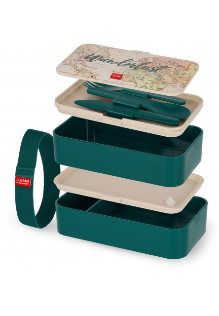 Škatuľka na desiatu Legami Lunch Box 1200 Ml - Travel