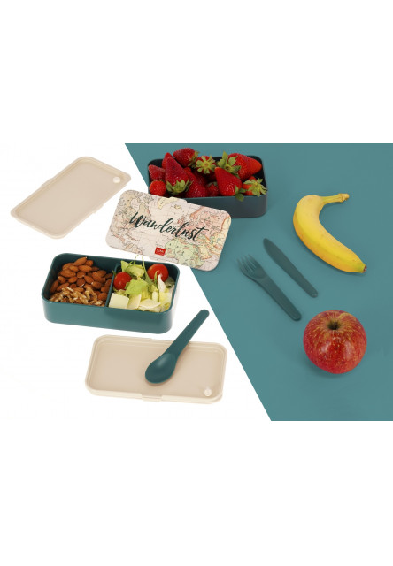 Škatuľka na desiatu Legami Lunch Box 1200 Ml - Travel
