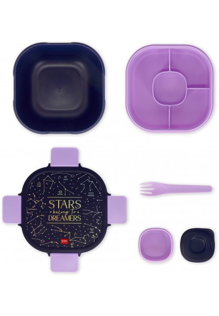 Škatuľka na desiatu Legami Lunch Box 1700 Ml - Stars
