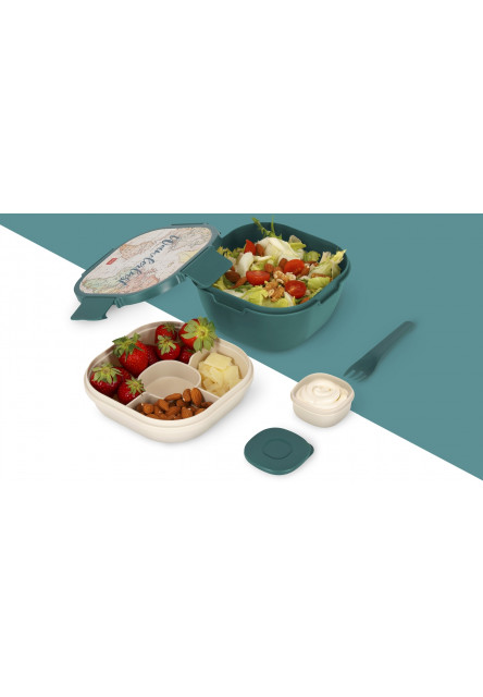 Škatuľka na desiatu Legami Lunch Box 1700 Ml - Travel