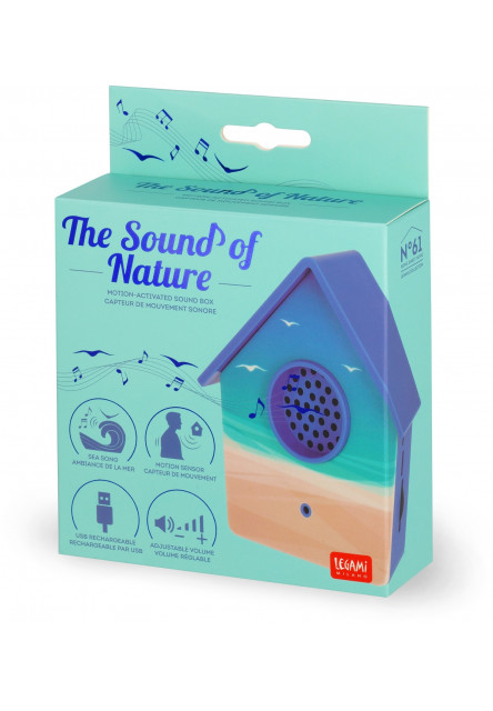 Hudobná hračka Legami Motion-Activated Birdsong Box - The Sound Of Nature