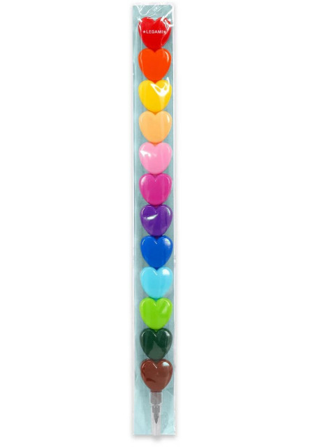 Súprava voskoviek Legami 12 Stackable Crayons - Dream In Colour - Heart