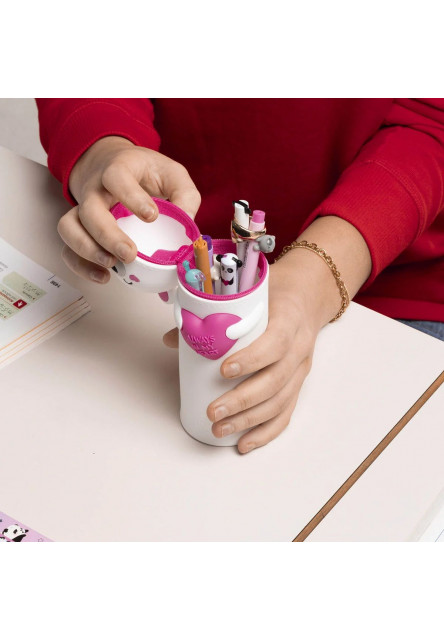 Peračník Legami 2-In-1 Silicone Pencil Case - Kawaii - Teddy Bear