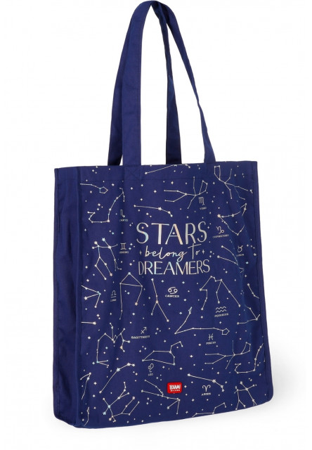 Bavlnená taška Legami Cotton Bag - Tote Bag - Stars