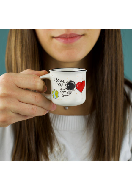 Set hrnčekov Legami 2 Coffee Mugs - Espresso For Two - Space