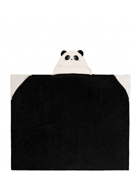 Deka s kapucňou Legami Cosy Hugs - Panda