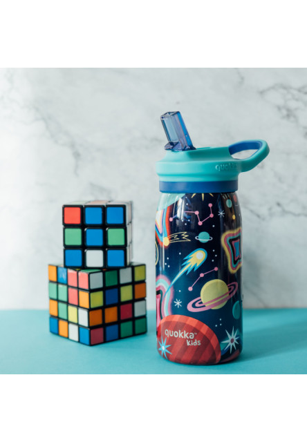 Nerezová termoláhev s pítkem Pop Kids Space 445 ml