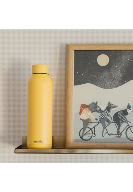 Nerezová termoláhev Solid Light Yellow 630 ml