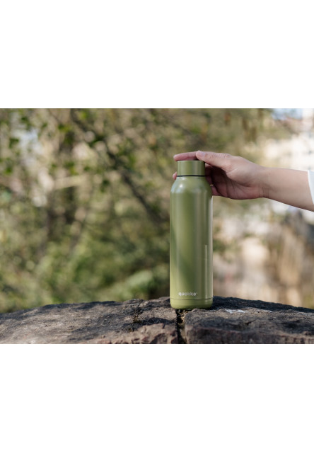 Nerezová termoláhev Solid Olive Green 630 ml