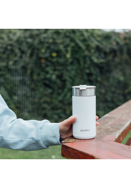 Nerezový termohrnek se sítkem Boost White 400 ml