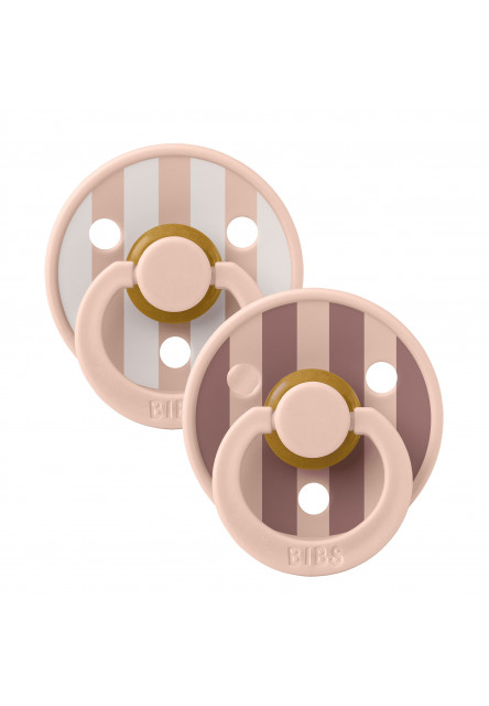 Colour Block cumlíky z prírodného kaučuku 2ks - veľkosť 1 (Blush Mix)