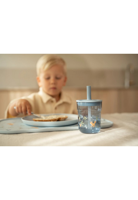 Kelímek s brčkem 250 ml Forest Friends