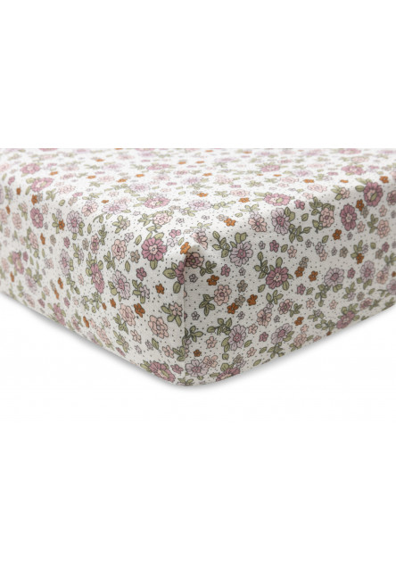 Prostěradlo napínací 40/50 x 80/90 cm Retro Flowers