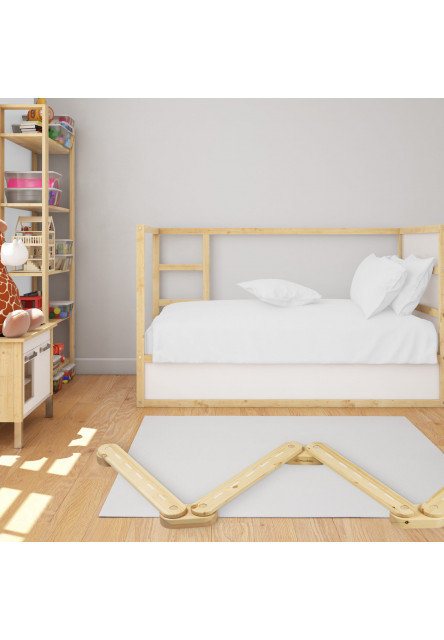 Dětská senzomotorická Montessori kladina, černá, 4ks