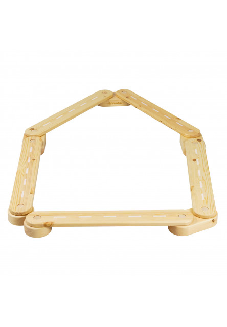 Dětská senzomotorická Montessori kladina, přírodní, 5ks