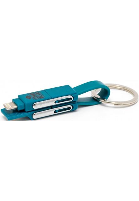 6 v 1 nabíjací kábel Legami 6In1 - Keychain Charging Cable
