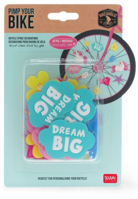 Ozdoby na kolo Legami Pimp Your Bike! - Bike Spoke Decorations - Unicorn