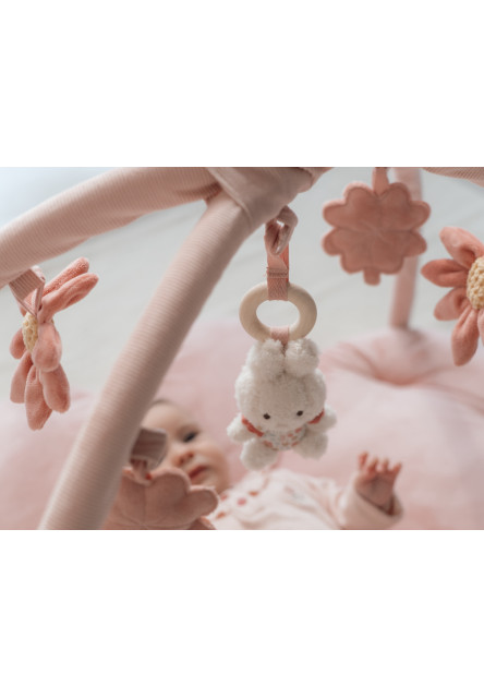 Hrací deka s hrazdou králíček Miffy Lucky Blossom