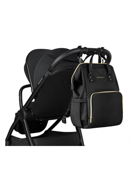 Přebalovací batoh Siena Black & Gold